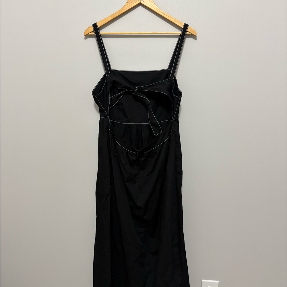 Zara The Luiza Black Sleeveless Maxi Dress - Picture 4 of 7
